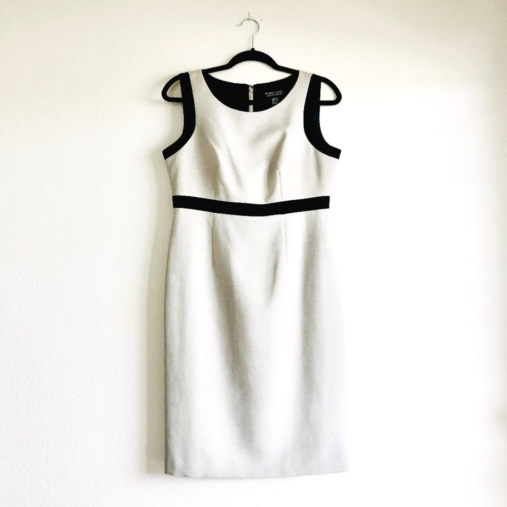 EUC Black Label by Evan-Picone Lined Dress